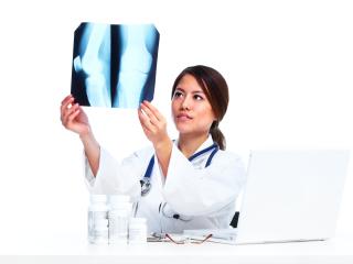doctor, x-ray, white background wallpaper