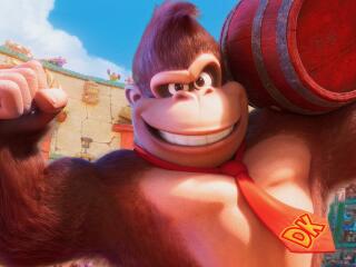 Donkey Kong Super Mario Bros 2023 wallpaper