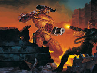 Doom 2 Hell on Earth wallpaper