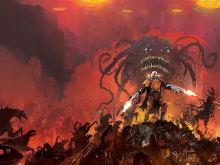 Doom Game Art wallpaper