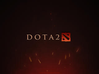 dota 2, game, logo Wallpaper