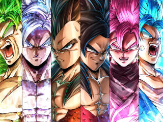 Dragon Ball HD Character Poster wallpaper