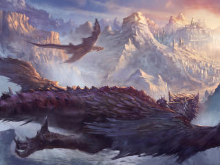 Dragon Fantasy Artwork wallpaper