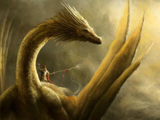 Dragon Ride Concept Art wallpaper