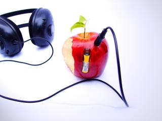 earphones, apple, battery wallpaper