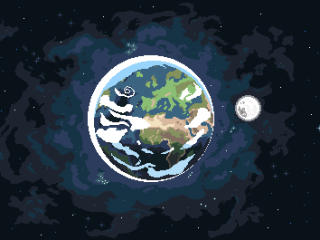 Earth Day Pixel Art Wallpaper