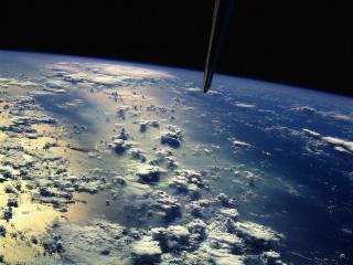 earth, from above, planet wallpaper