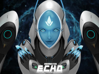 Echo Overwatch wallpaper