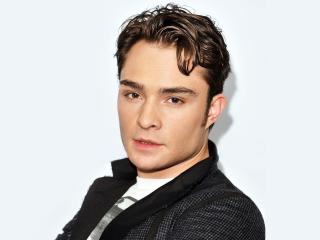 ed westwick, actor, face wallpaper