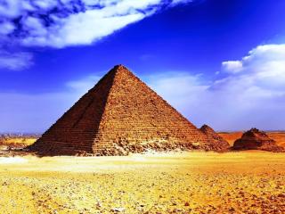 egypt, pyramids, desert Wallpaper