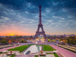 Eiffel Tower Paris Beautiful View wallpaper