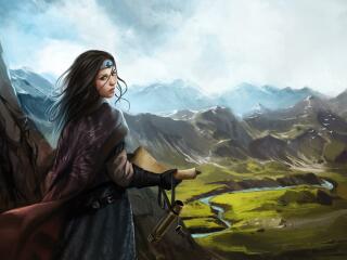 Eleanor Art Lord of the Rings wallpaper