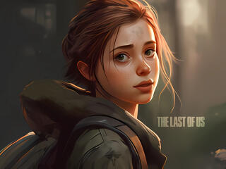 Ellie AI Art The Last of Us wallpaper