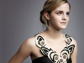 Emma Watson Smile Pose wallpaper