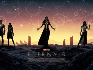 Eternals HD Movie Poster wallpaper