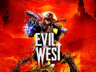 Evil West HD Gaming Poster wallpaper