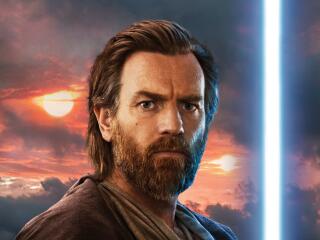 Ewan McGregor as Obi Wan Kenobi wallpaper
