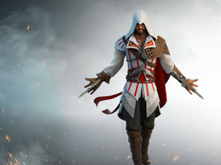 Ezio Auditore Assassin's Creed Fortnite wallpaper