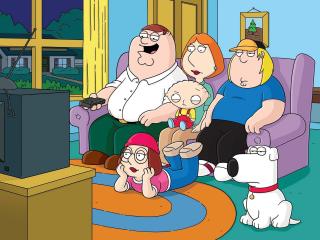 family guy, peter griffin, lois griffin wallpaper