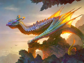 Fantasy Dragon Art wallpaper
