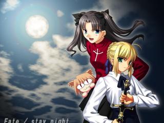 fate stay night, matou sakura, girls wallpaper