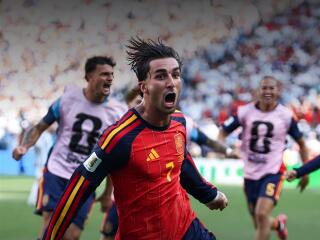 Ferran Torres World Cup Goal wallpaper