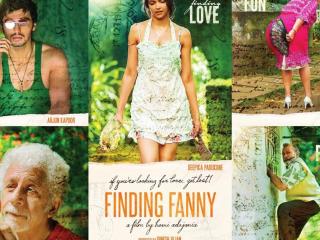 Finding Fanny Movie Cast Poster  wallpaper