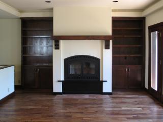 fireplace, example, interior wallpaper