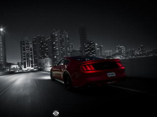 Ford Mustang Red wallpaper