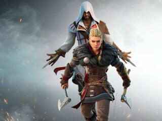 Fortnite HD Assassin's Creed Eivor’s Fury wallpaper