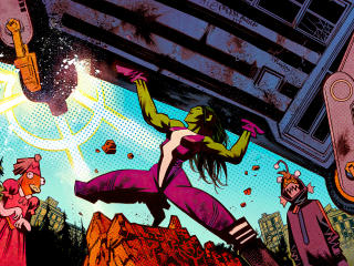 Fortnite She-Hulk Season 14 wallpaper