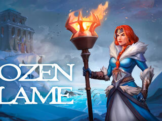 Frozen Flame 2022 Gaming wallpaper