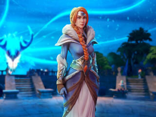 Frozen Flame Mithra Gaming wallpaper