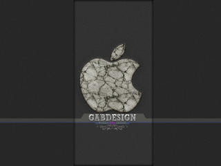 ga design, apple, logo wallpaper