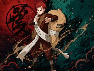 Gaara 4K Naruto Sand Sovereign Wallpaper