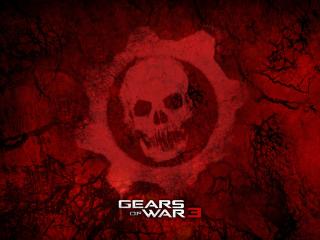 gears of war 3, games, red Wallpaper