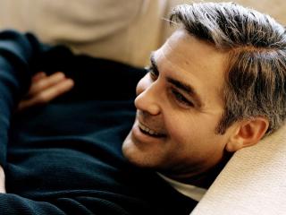 George Clooney Smile Images wallpaper