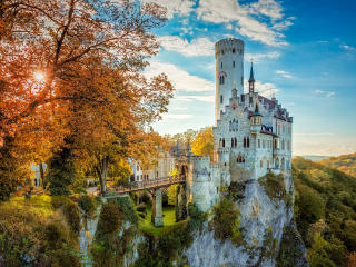 germany, baden-wuerttemberg, liechtenstein wallpaper