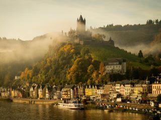 germany, cochem, mosel wallpaper