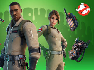 Ghostbusters Outfit Fortnite 4K wallpaper