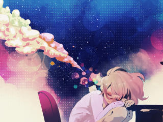 girl, anime, dreams wallpaper