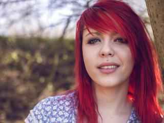 girl, red hair, look wallpaper