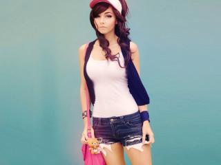 girl, style, young Wallpaper