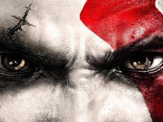 God of War 2018 Video Game Kratos Eyes wallpaper
