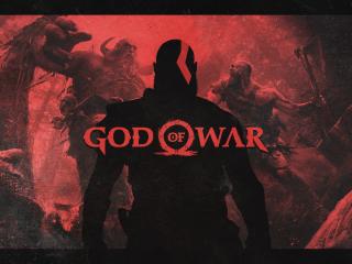 God Of War 4 Video Game Poster Wallpaper