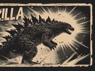 Godzilla Movie Legendary Art wallpaper