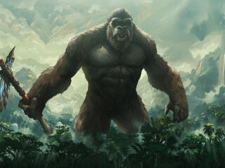 Godzilla Vs Kong 4k Cool wallpaper
