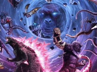 Godzilla x Kong 2024 Movie wallpaper