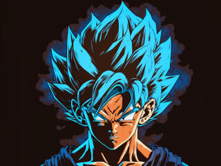 Goku Blue Dragon Ball wallpaper