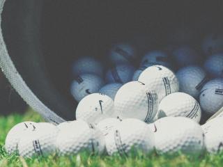 golf, balls, nike Wallpaper